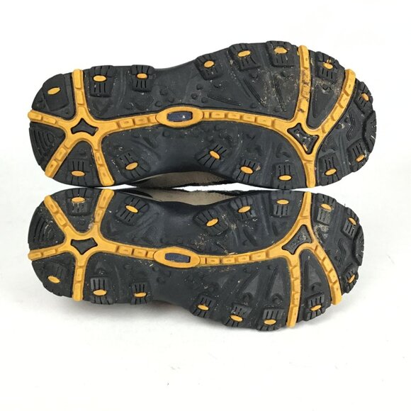 Lands End Womens 7.5M Hiking Shoes Boots Low Top Lace Up Tan Black 79771 - Picture 8 of 12